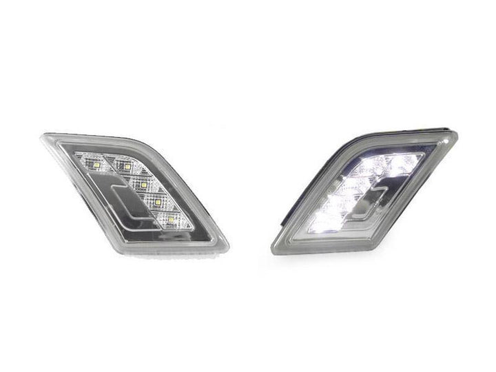 2009-2012 Mercedes R230 AMG SL63 & SL65 LED Clear or Smoke Front Bumper Side Marker Light