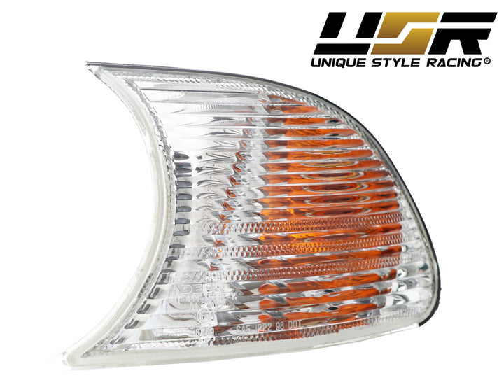 2000-2001 BMW 3 Series E46 2D / Cabrio DEPO Clip-On Clear or Smoke Corner Signal Light