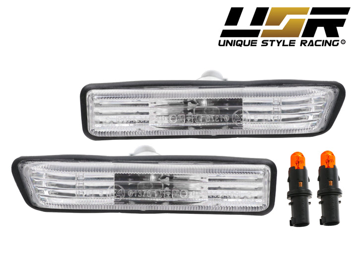 1997-1999 BMW 3 Series E36 / 2000-06 BMW E53 X5 Clear or Smoke Fender Side Marker Light - Made by DEPO