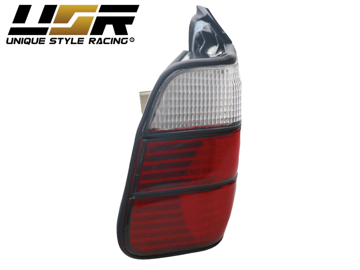 1992-1998 BMW E36 3 Series 4D Sedan Euro OEM Style Red/Clear or Red/Smoke or Full Smoke Rear Tail Light Made by DEPO
