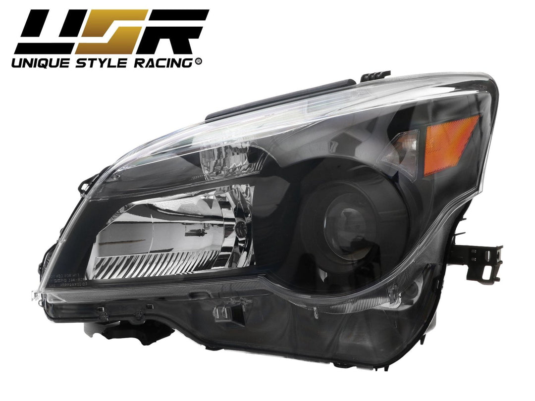 2010-2013 Lexus GX460 Stock Halogen Model Gloss Black Upgrade Headlights - Made by DEPO