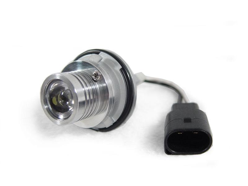 White LED Angel Eye Upgrade Bulb Kit For With Factory Halo Applications - BMW E39 / E60 / E53 X5 / E63 / E65