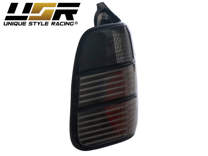 1992-1998 BMW E36 3 Series 4D Sedan Euro OEM Style Red/Clear or Red/Smoke or Full Smoke Rear Tail Light Made by DEPO