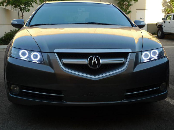 2007-2008 Acura TL Unique Style Racing UHP LED Angel Eye Halo Rings Upgrade Kit Made by USR