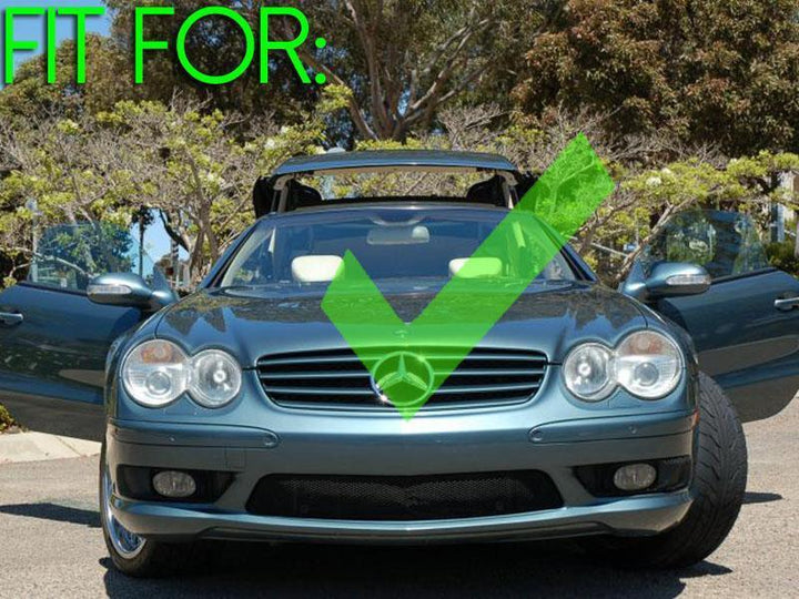 2003-2006 Mercedes SL Class R230 With Sport Pkg. & AMG SL55 / SL65 Glass Projector Fog Light