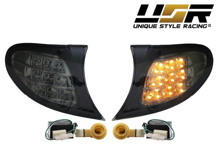 2002-2005 BMW 3 Series E46 4D / 5D LED Clear or Smoke Corner Signal Light - Made by DEPO