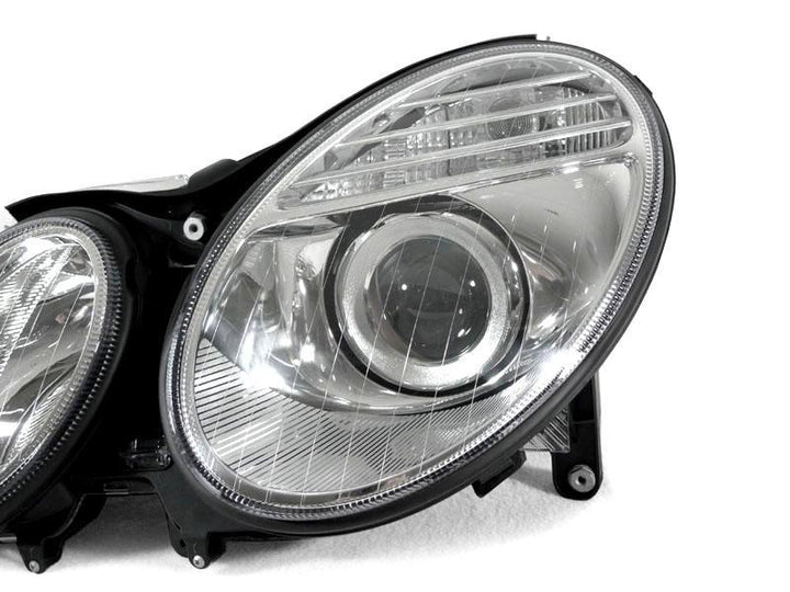 2003-2006 Mercedes Benz E Class W211 Facelift Style Projector Headlight For Stock Bi-Xenon Model Without AFS Made by DEPO