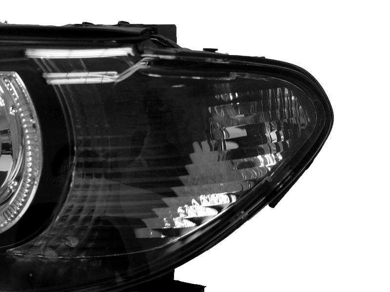2004-2006 BMW 3 Series E46 Facelift 2D Coupe / Cabrio UHP LED Angel Eyes Halo Projector Headlight - Made by DEPO