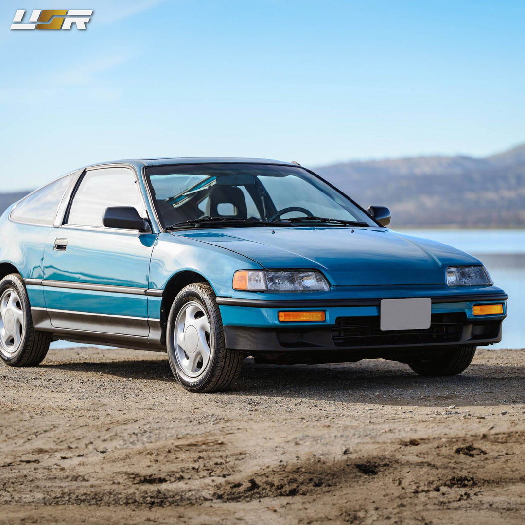 1990 1991 Honda CRX CRX Front Clear or Smoke or Amber Bumper Signal Lights
#lens-color_amber-lens