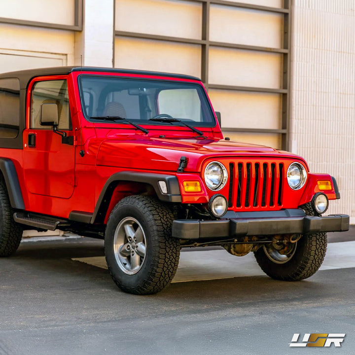 1997-2006 Jeep Wrangler TJ All Clear Lens Side Marker Lights