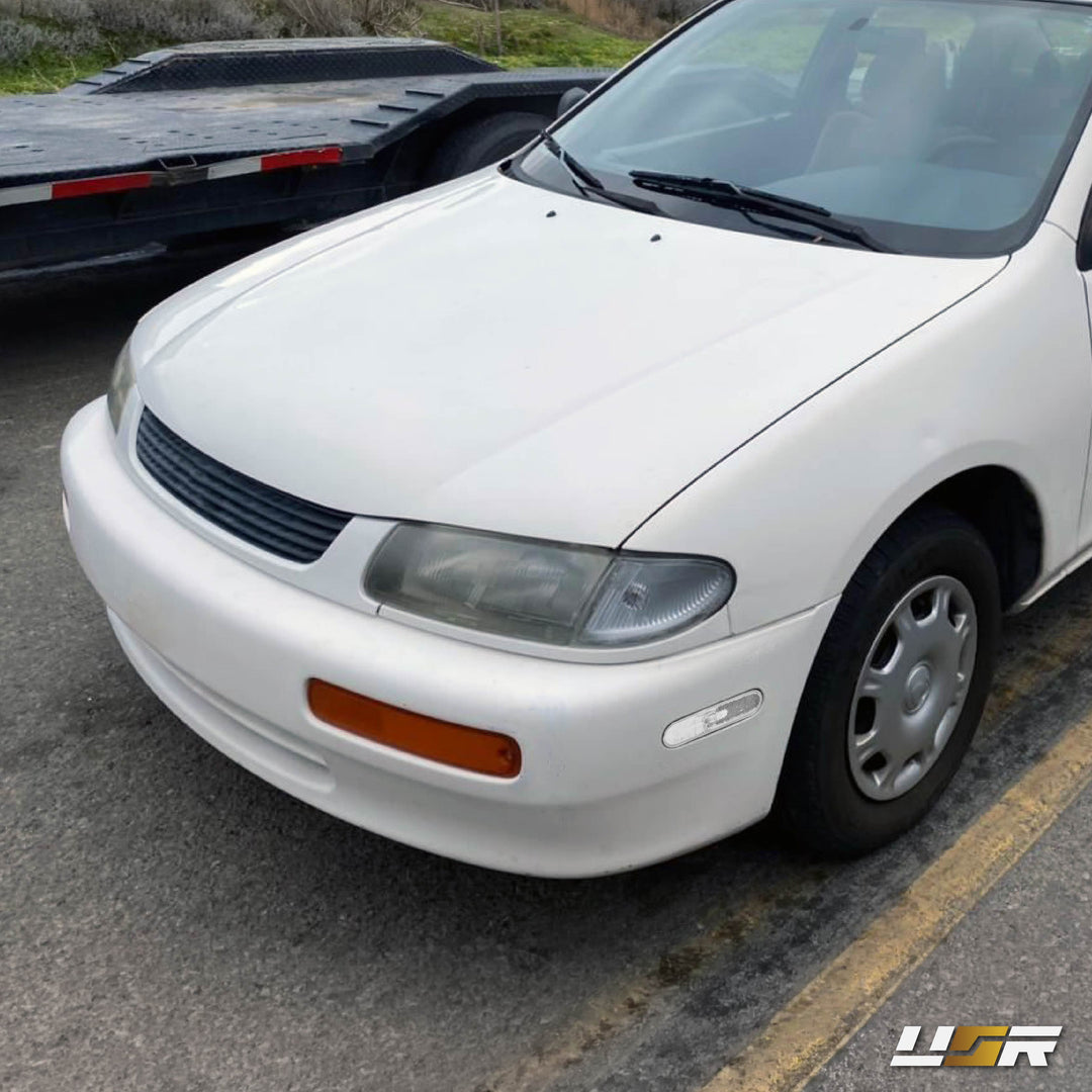 1990-1997 Mazda 323 / Protege Clear Lens Front Bumper Side Marker Lights