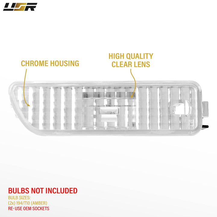 1999-2004 Volkswagen Golf / Jetta 4 P4E Clear Lens Front Bumper Side Marker Light