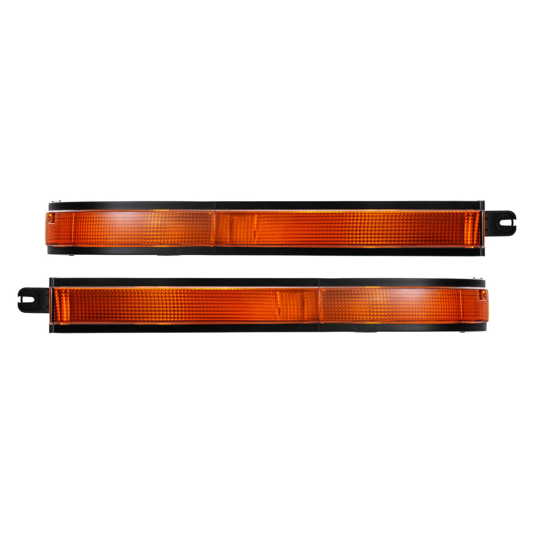 1986 1987 1988 Toyota Supra OE Frosted Amber Clear or Smoked Lens Bumper Lights

#lens-color_amber-lens