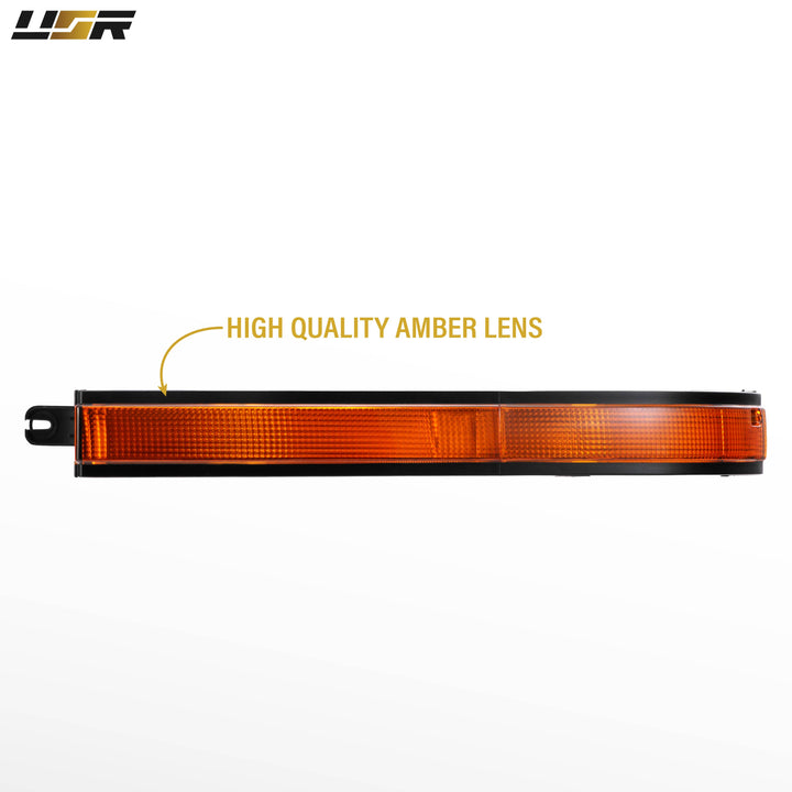 1986 1987 1988 Toyota Supra OE Frosted Amber Clear or Smoked Lens Bumper Lights

#lens-color_amber-lens