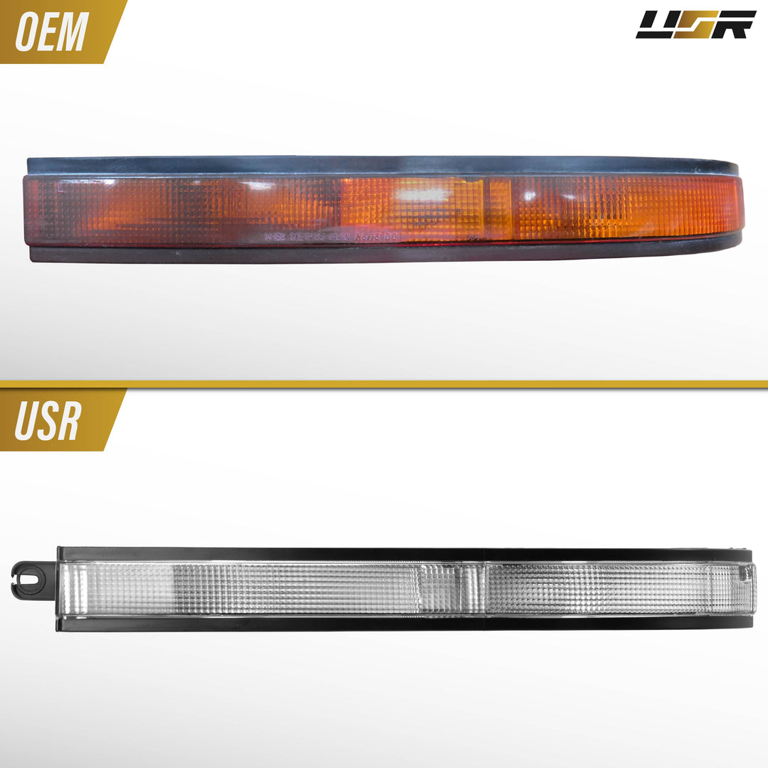 1986 1987 1988 Toyota Supra OE Frosted Amber Clear or Smoked Lens Bumper Lights

#lens-color_clear-lens
