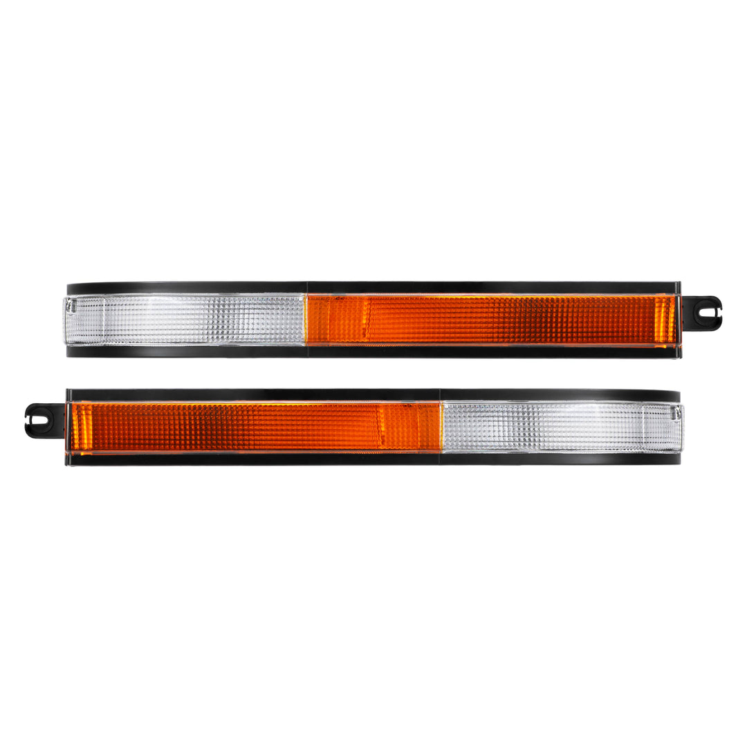 1986 1987 1988 Toyota Supra OE Frosted Amber Clear or Smoked Lens Bumper Lights

#lens-color_euro-style