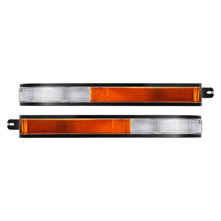 1986 1987 1988 Toyota Supra OE Frosted Amber Clear or Smoked Lens Bumper Lights

#lens-color_euro-style