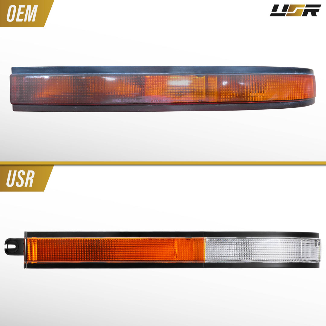 1986 1987 1988 Toyota Supra OE Frosted Amber Clear or Smoked Lens Bumper Lights

#lens-color_euro-style