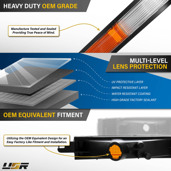 1986 1987 1988 Toyota Supra OE Frosted Amber Clear or Smoked Lens Bumper Lights

#lens-color_euro-style