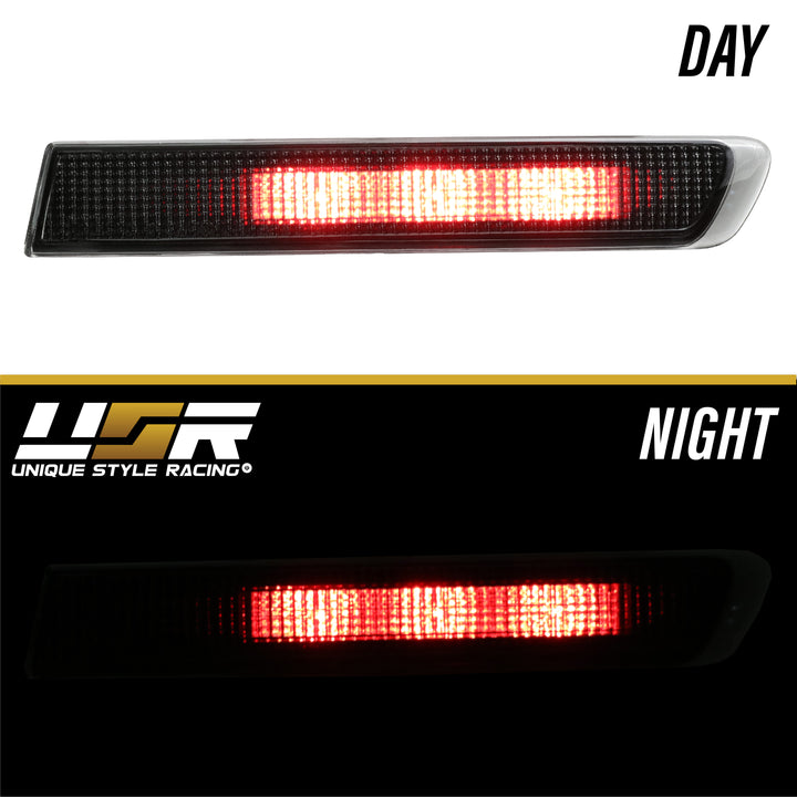 2004-2008 Acura TL OEM Replica Smoke Lens Red LED Rear Side Marker Lights