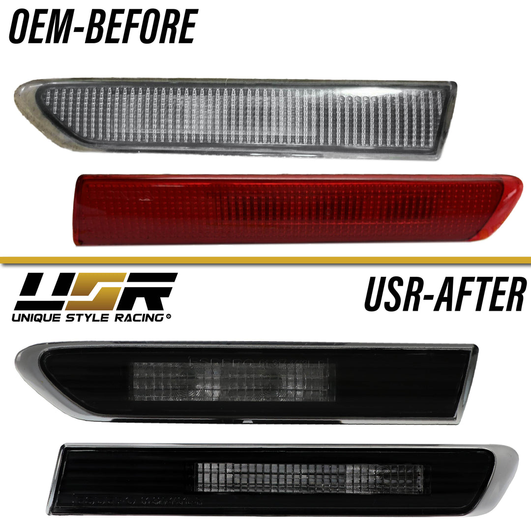 2004 - 2008 Acura TL NSX Style Black Housing Clear Lens Light Smoke Diffuser LED Light Bar Tail Light

#optional-items_tail-lights-with-4pcs-smoke-side-marker-lights