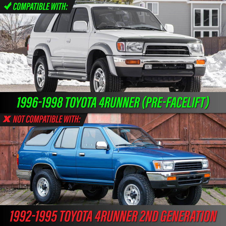 1996-1998 Toyota 4Runner Clear Lens Front Bumper Signal Lights