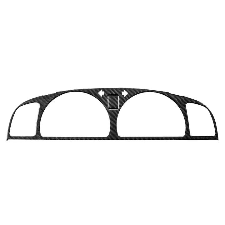 1999-2002 Toyota 4Runner Black Carbon Fiber Gauge Bezel For Instrument Cluster