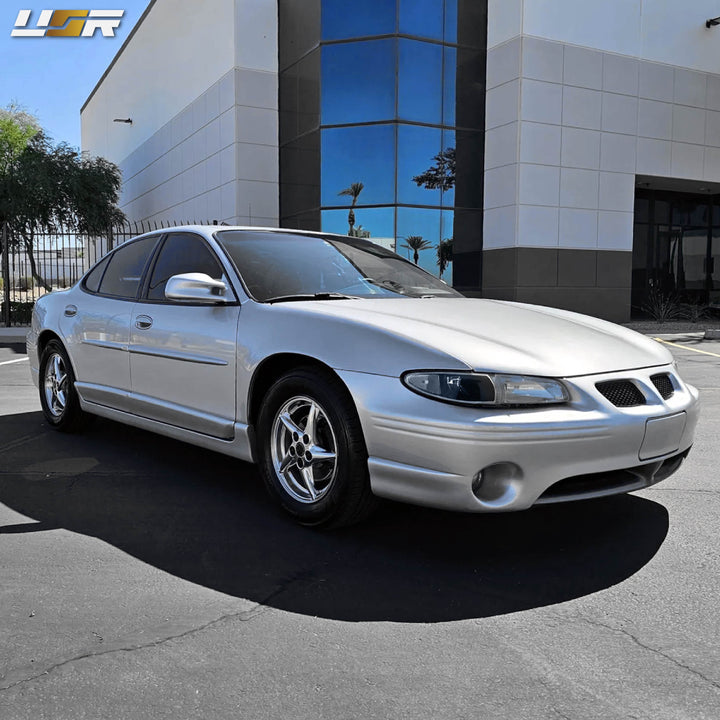 1995-1999 Pontiac Grand Prix Black Housing Crystal Clear Lens Corner Lights