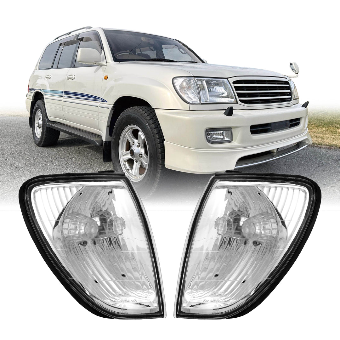 1998-2005 Toyota Land Cruiser Clear Lens Corner Lights