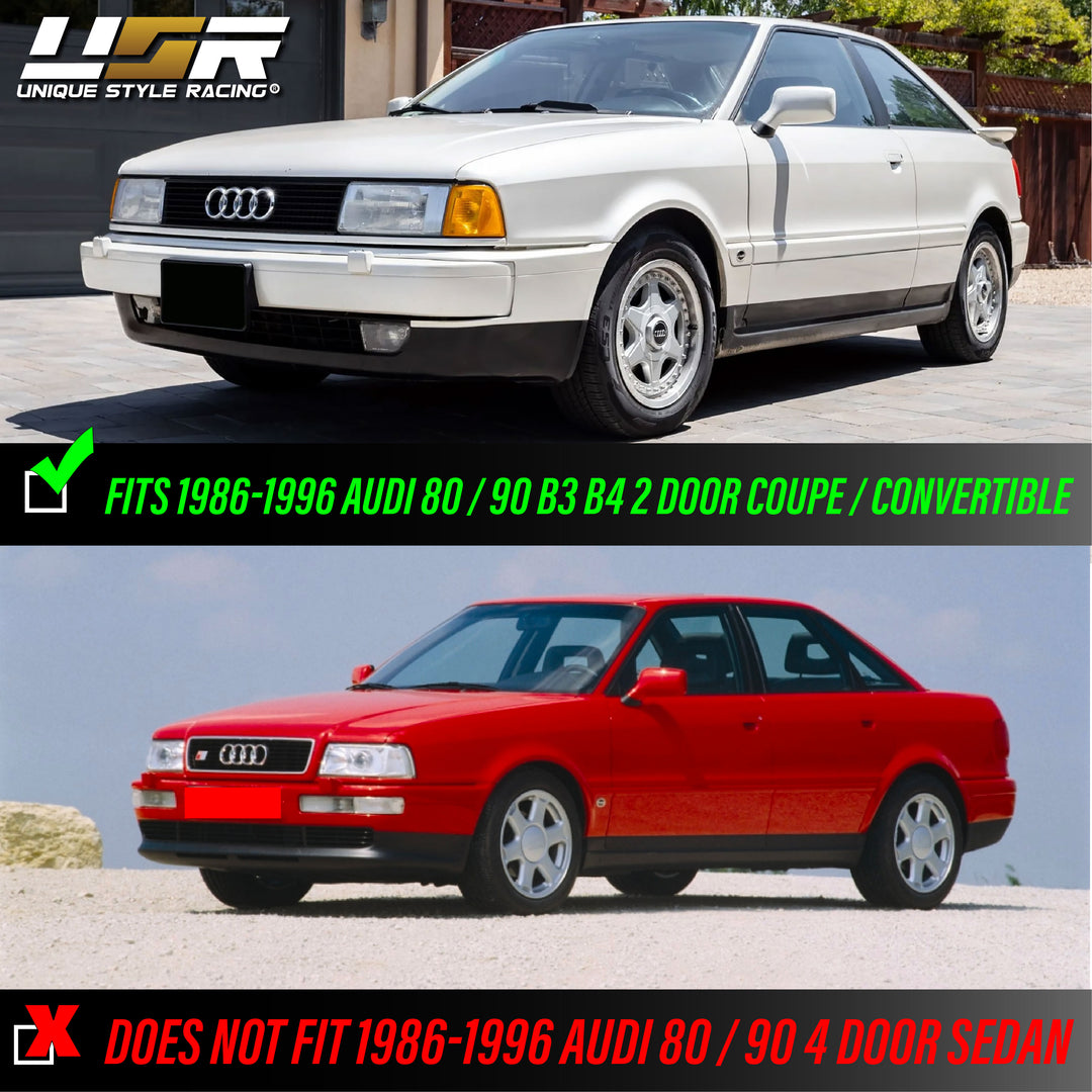 1989-1991 Audi 80 / 90 / B3 / B4 Smoke Lens Front Corner Signal Light