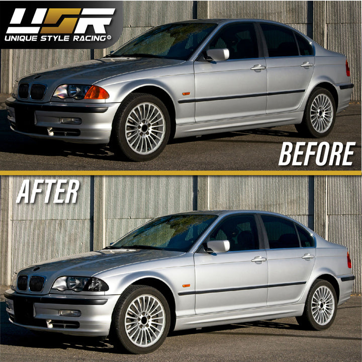 1992 - 2001 BMW 3 Series E46 E 46 4D Sedan & 5D Wagon Clear OR Smoke Lens Front Corner Signal Light

#lens-color_smoke-lens-with-led-bulbs