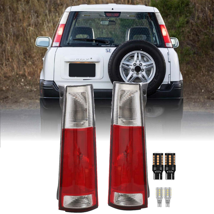 1997-2001 Honda CRV Rear JDM Style Red/Clear or Red/Smoke Tail Light