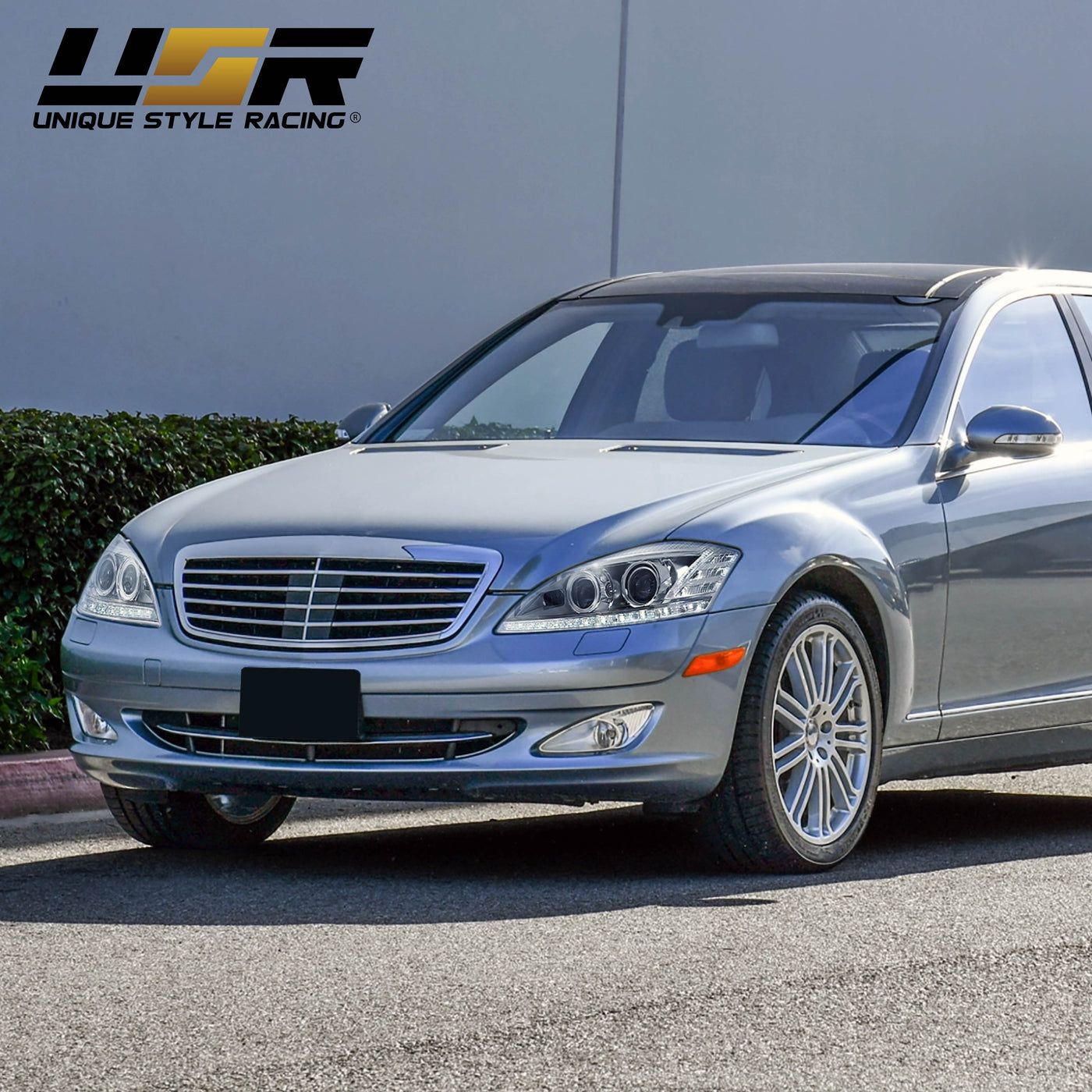 2007-2009 Mercedes S Class W221 Facelift Style LED Xenon D1S Projector Headlight W/ AFS For Stock Bi-Xenon Models - Made by DEPO