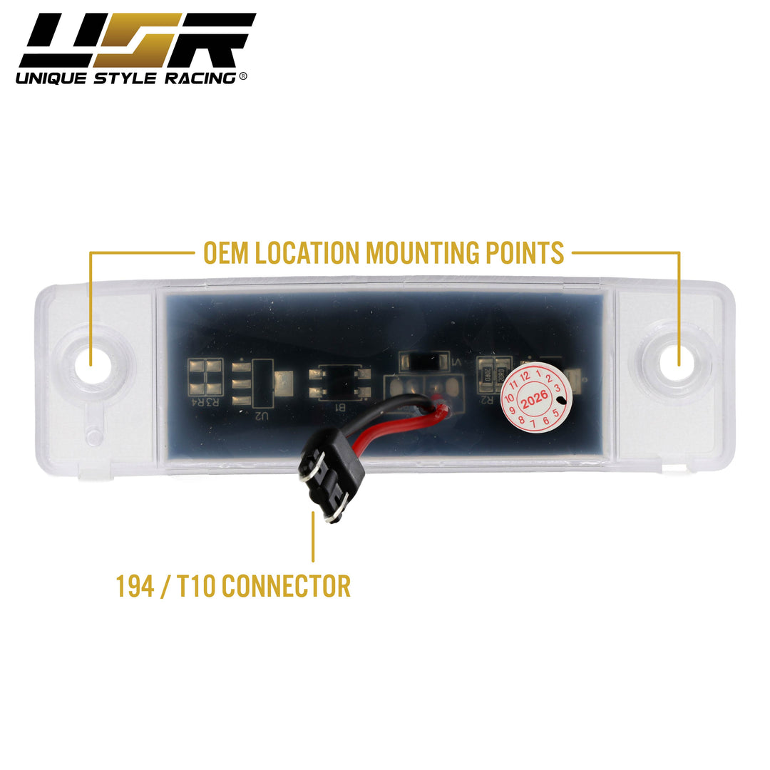 1996-2023 Toyota 4Runner White LED License Plate Light