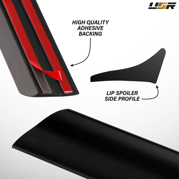 2002-2005 Nissan Altima, 1995-1999 Dodge Neon, 2005-2008 Cadillac STS Universal 55.1" Unpainted Trunk Lip Spoiler Wing