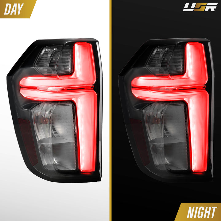 2021-2023 Chevy Chevrolet Tahoe 2025 + Style Smoke Lens LED Tail Lights