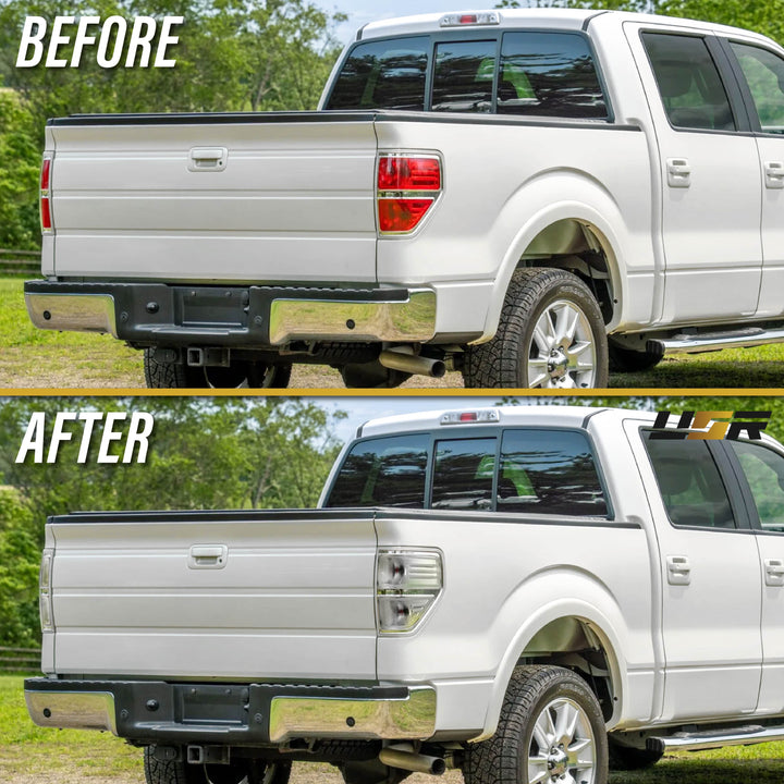 2009-2014 Ford F-150 All Clear Lens Tail Lights