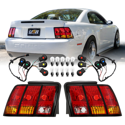 1999 2000 2001 Ford Mustang New Edge Cobra Tail Lights With Wire Harness

#optional-items_cobra-tail-lights-with-wire-harness