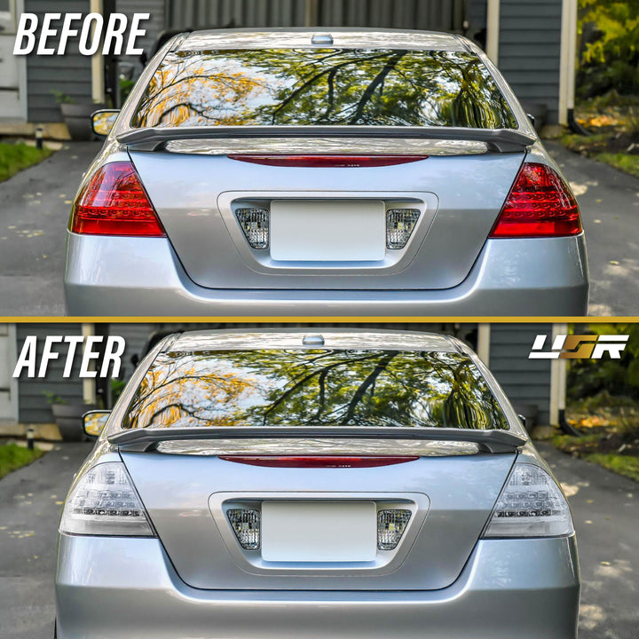 2006 2007 Honda Accord 4D Sedan All Clear Lens LED Tail Lights

#light-source_led