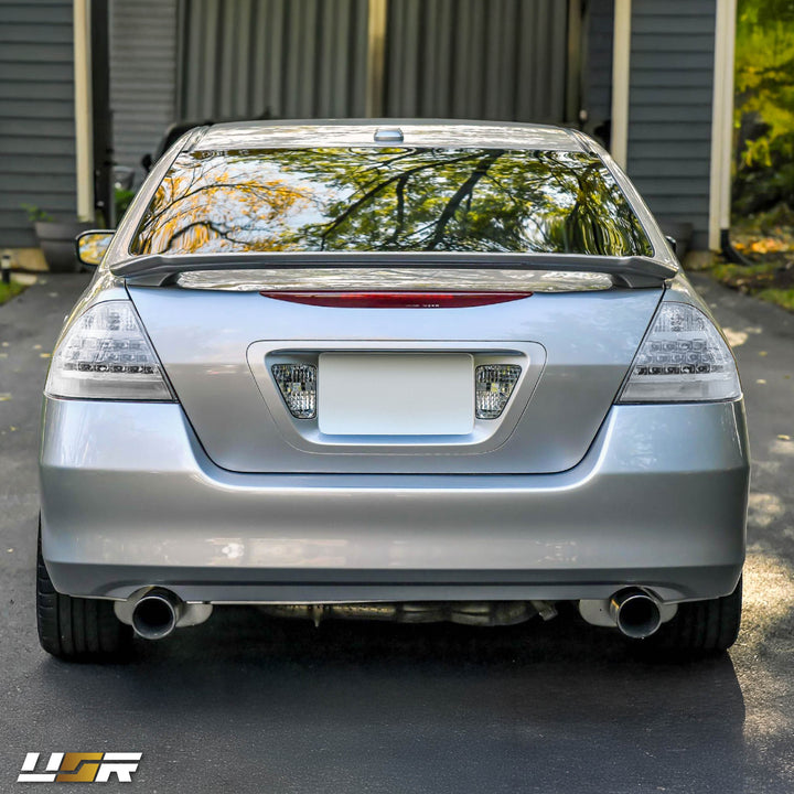 2006 2007 Honda Accord 4D Sedan All Clear Lens LED Tail Lights

#light-source_led