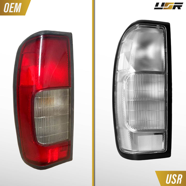 1998-2004 Nissan Frontier D22 Pick Up Truck All Clear Lens Tail Lights