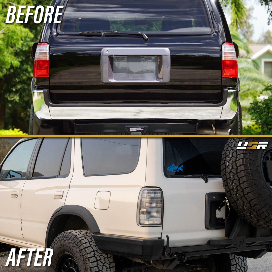 1996-2002 Toyota 4Runner Frosted Pre-Facelift Style Lens All Clear Tail Lights