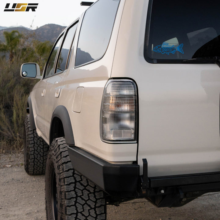 1996-2002 Toyota 4Runner Frosted Pre-Facelift Style Lens All Clear Tail Lights