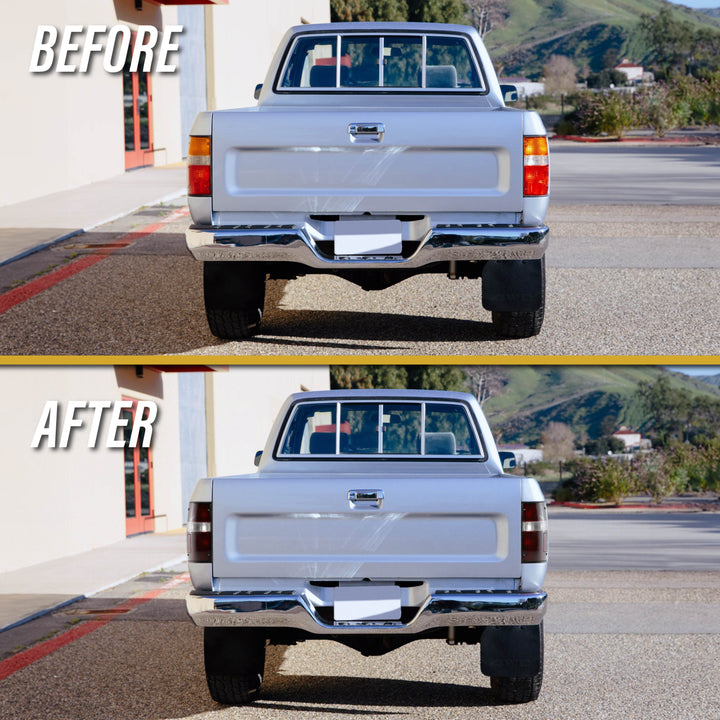 1989-1995 Toyota Pickup Truck 2WD & 4WD Red / Clear or Dark Red Smoke Lens Tail Lights