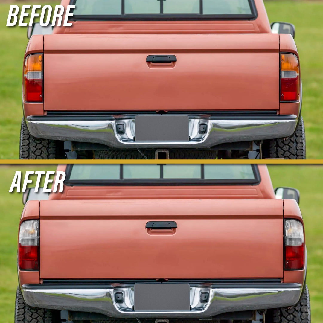 1995-2000 Toyota Tacoma Pickup Red / Clear Lens Tail Lights
