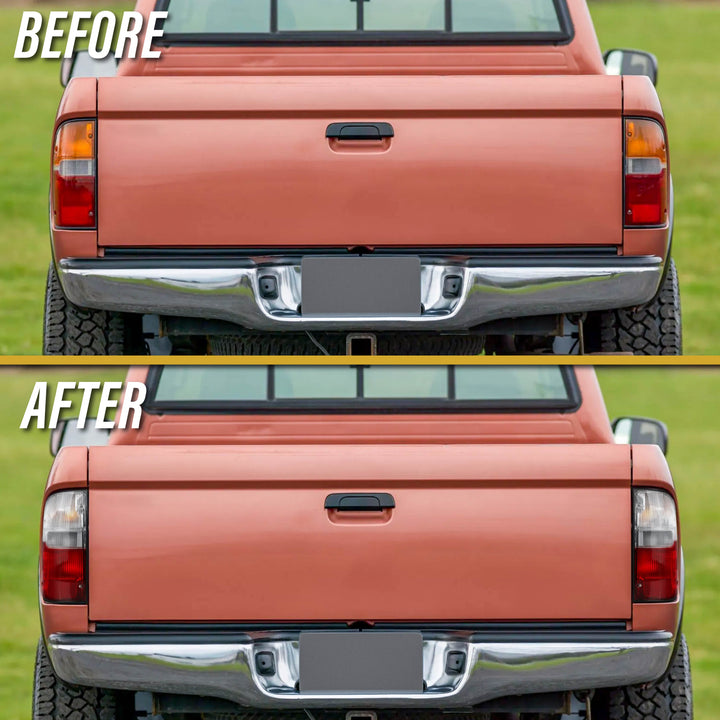 1995-2000 Toyota Tacoma Pickup Red / Clear Lens Tail Lights