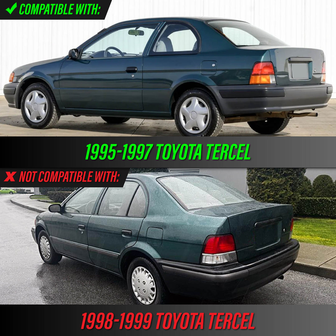 1995 1996 1997 Toyota Tercel All Clear Lens Tail Lights Cleared Alteza Style

#light-source_led