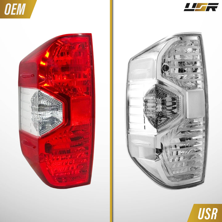 2014-2021 Toyota Tundra All Clear Lens Tail Lights