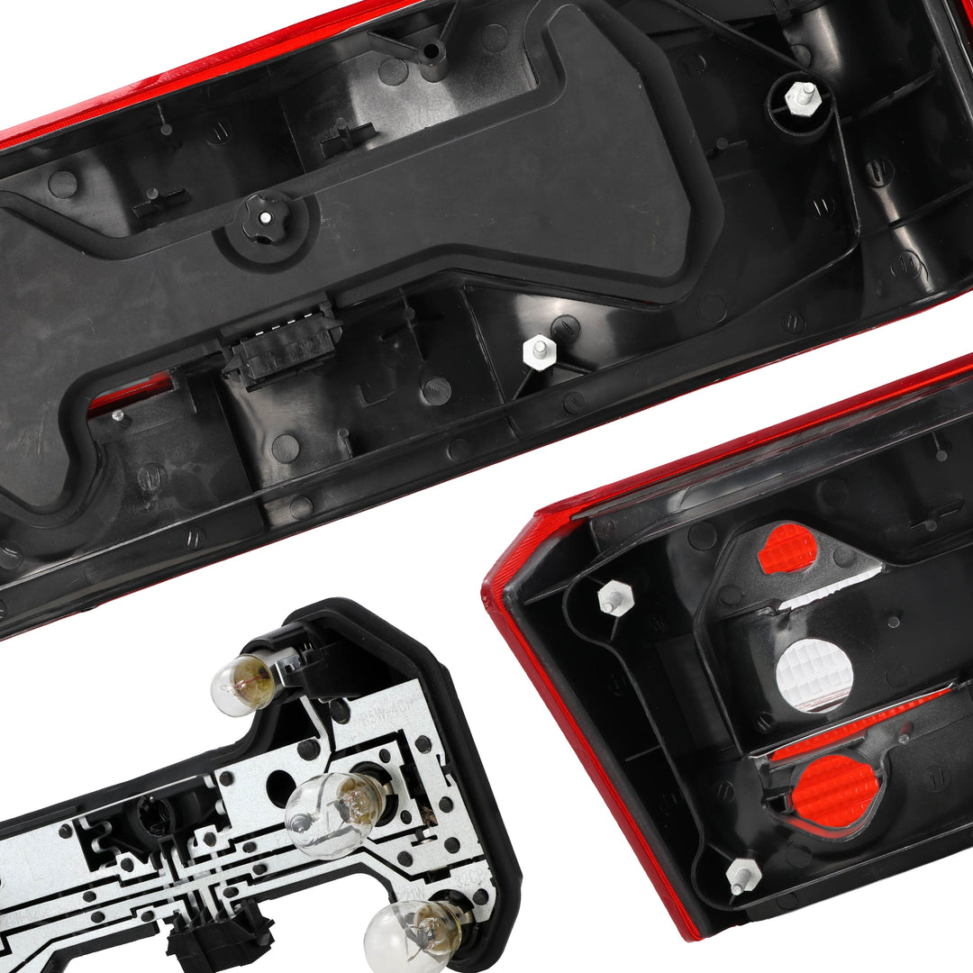 1990-1992 Volvo 740 Red / Clear / Amber Lens Tail Lights