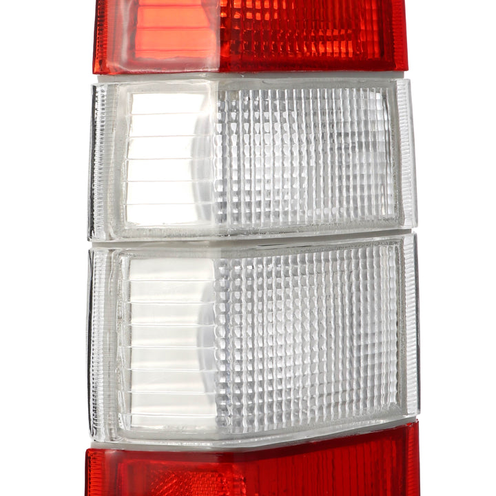 1990-1992 Volvo 740 Red / Clear Lens Tail Lights